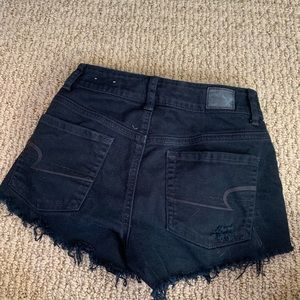 American Eagle black shorts